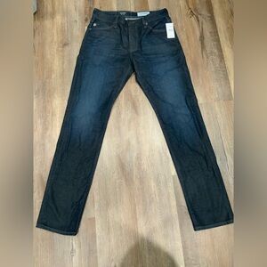 New AG ADRIANO GOLDSCHMIED Dark Wash EVERETT SLIM STRAIGHT Jeans Sz 32x32
